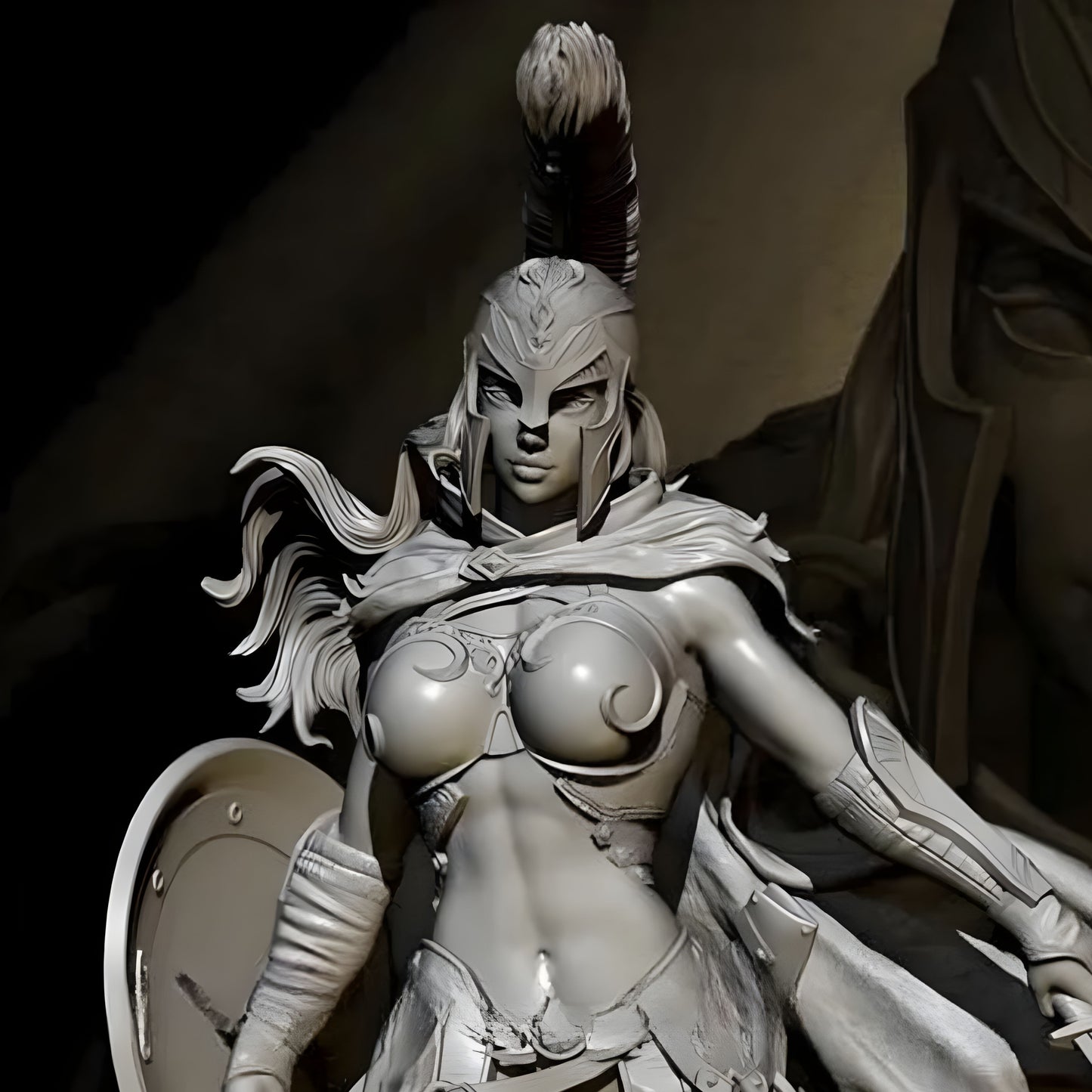 18+ Collector's 3D Printed Model: 1/24 Resin model kits DIY figure toy beauty self-assembled.