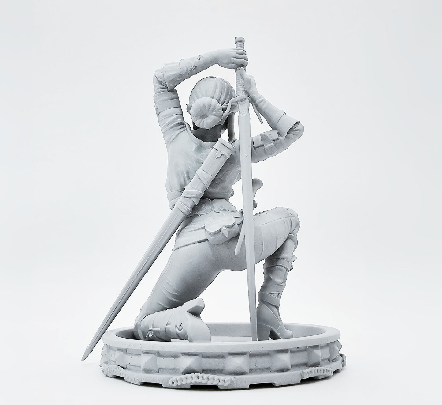 "Winter's Edge: Arctic Huntress" 18+ Collector's Model