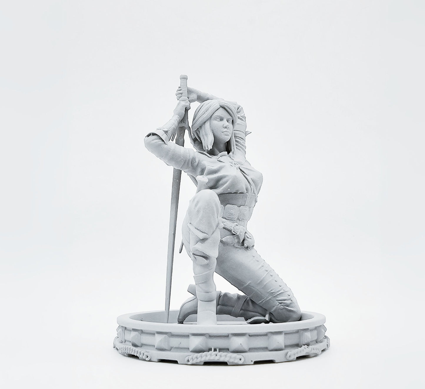 "Winter's Edge: Arctic Huntress" 18+ Collector's Model