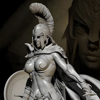 18+ Collector's 3D Printed Model: 1/24 Resin model kits DIY figure toy beauty self-assembled.