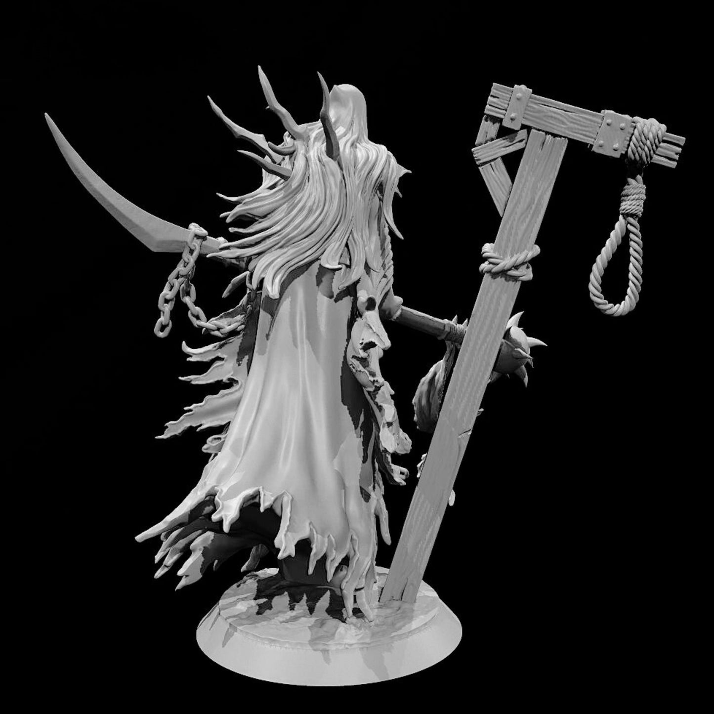 18+ Collector's 3D Printed Model: 50mm 75mm Resin model kits figure colorless and self-assembled（3D Printing ).