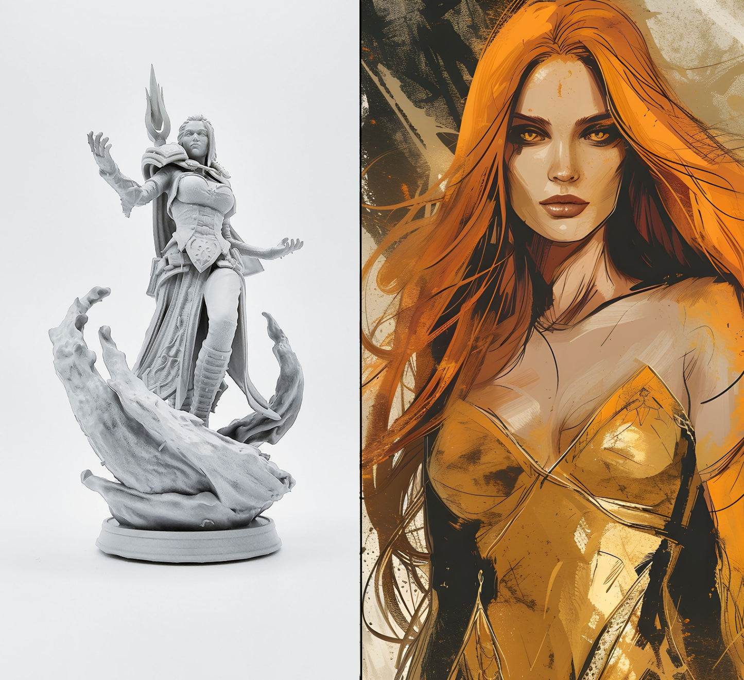 "Sovereign of Tides: Aquatic Majesty" 18+ Collector's Model