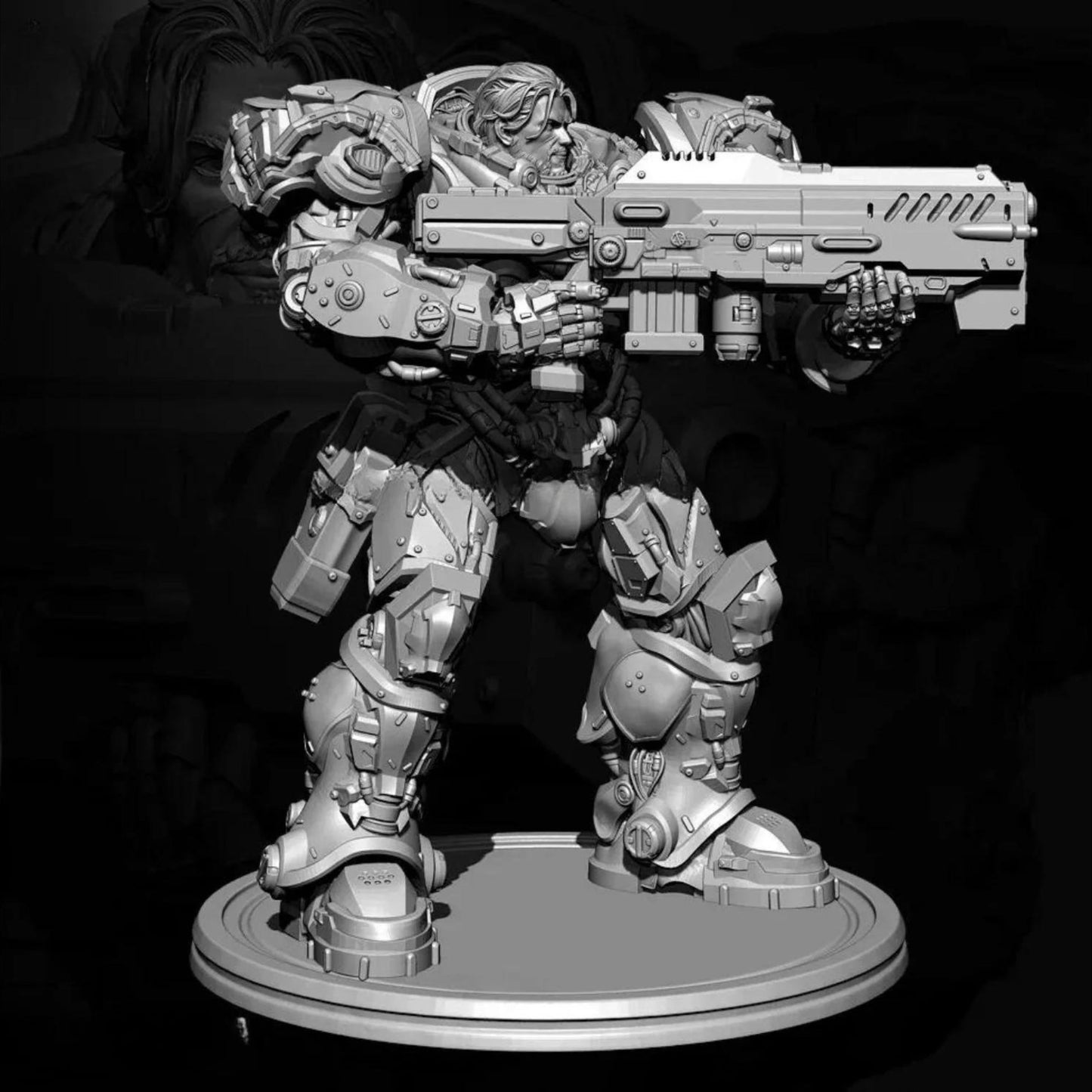 18+ Collector's 3D Printed Model:  85mm Resin model kits figure colorless and self-assembled TD-3720