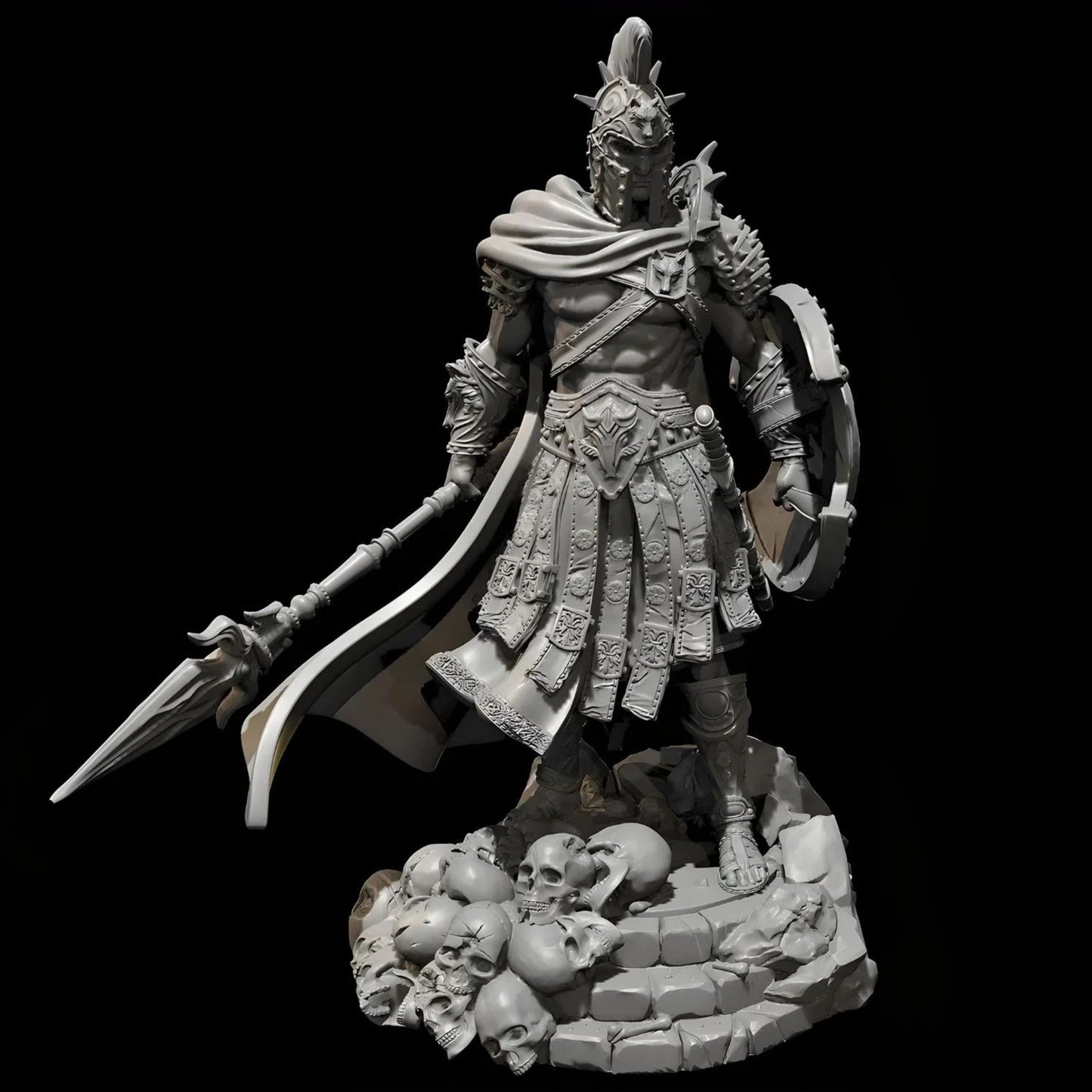 18+ Collector's 3D Printed Model:  The height of man 38mm 50mm 75mm Resin model kits figure colorless and self-assembled（3D Printing ） TD-6512/3D