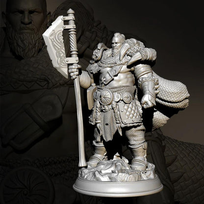 18+ Collector's 3D Printed Model: 50mm 75mm Resin Soldier model kits figure colorless and self-assembled.