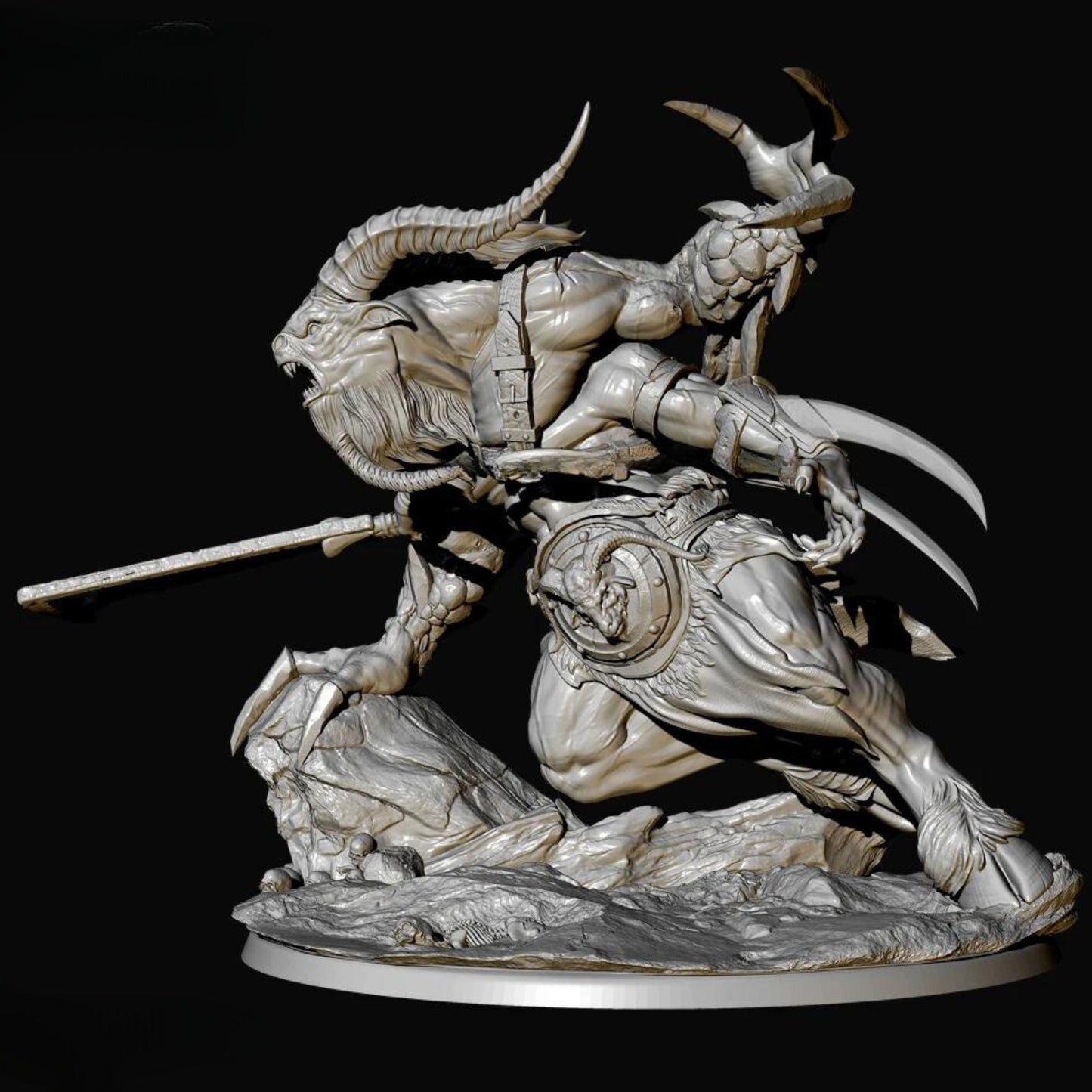 18+ Collector's 3D Printed Model: 78mm Resin model kits figure colorless and self-assembled.