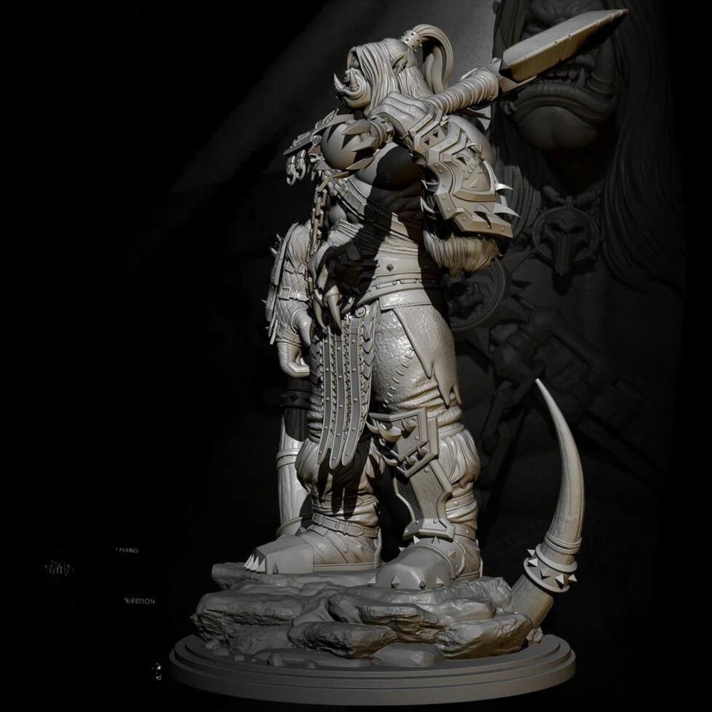 18+ Collector's 3D Printed Model: 78mm  Resin model kits DIY figure self-assembled.