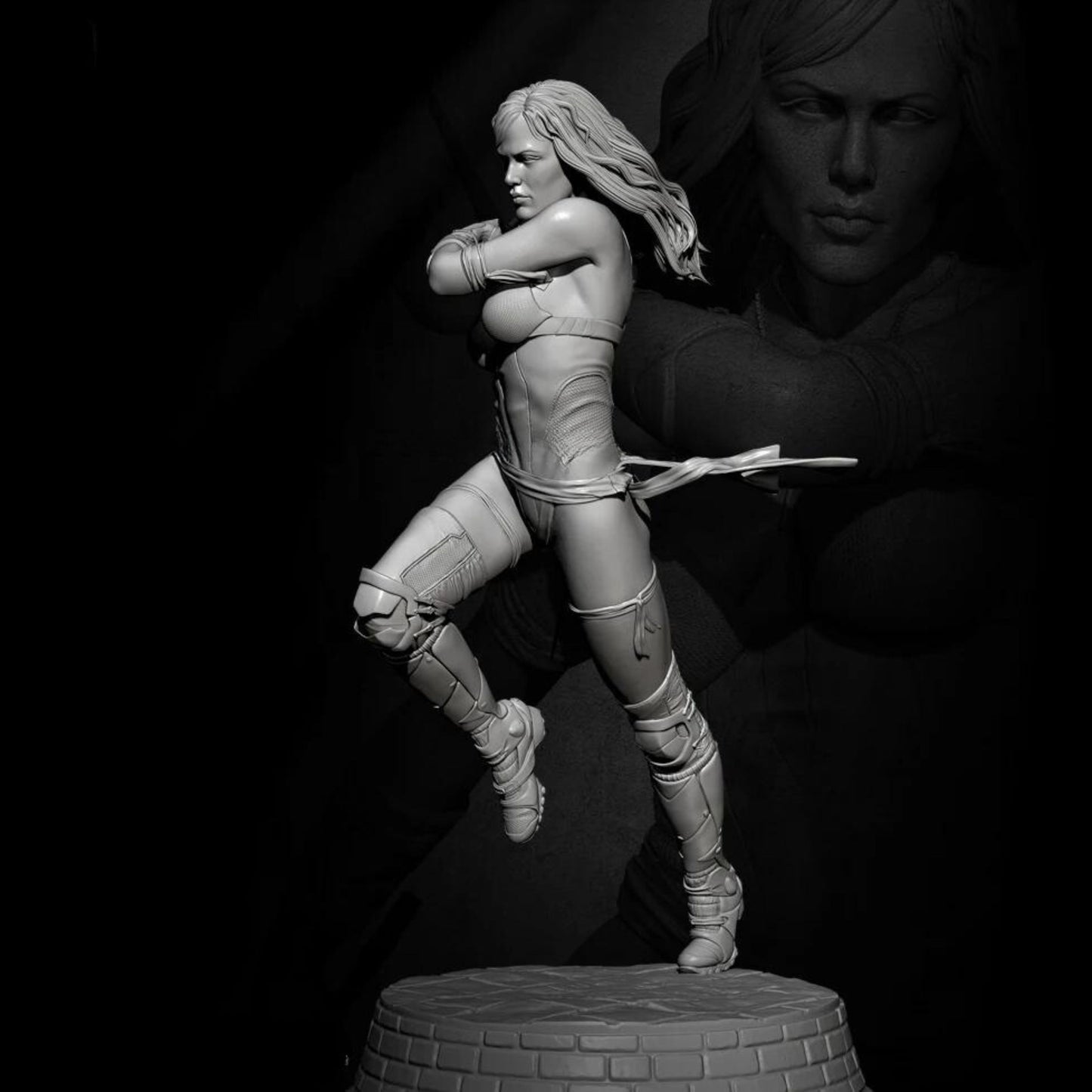 18+ Collector's 3D Printed Model: H75mm Resin model kits DIY figure self-assembled