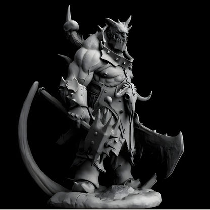 18+ Collector's 3D Printed Model: 75mm 1/24 Resin model kits figure colorless and self-assembled.