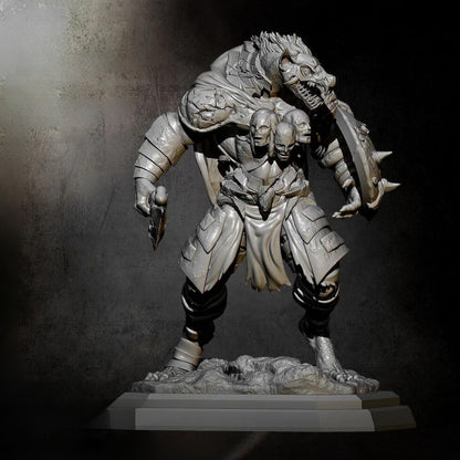 18+ Collector's 3D Printed Model: 75mm Resin Model Kits Sirius Warrior Self-assembled.