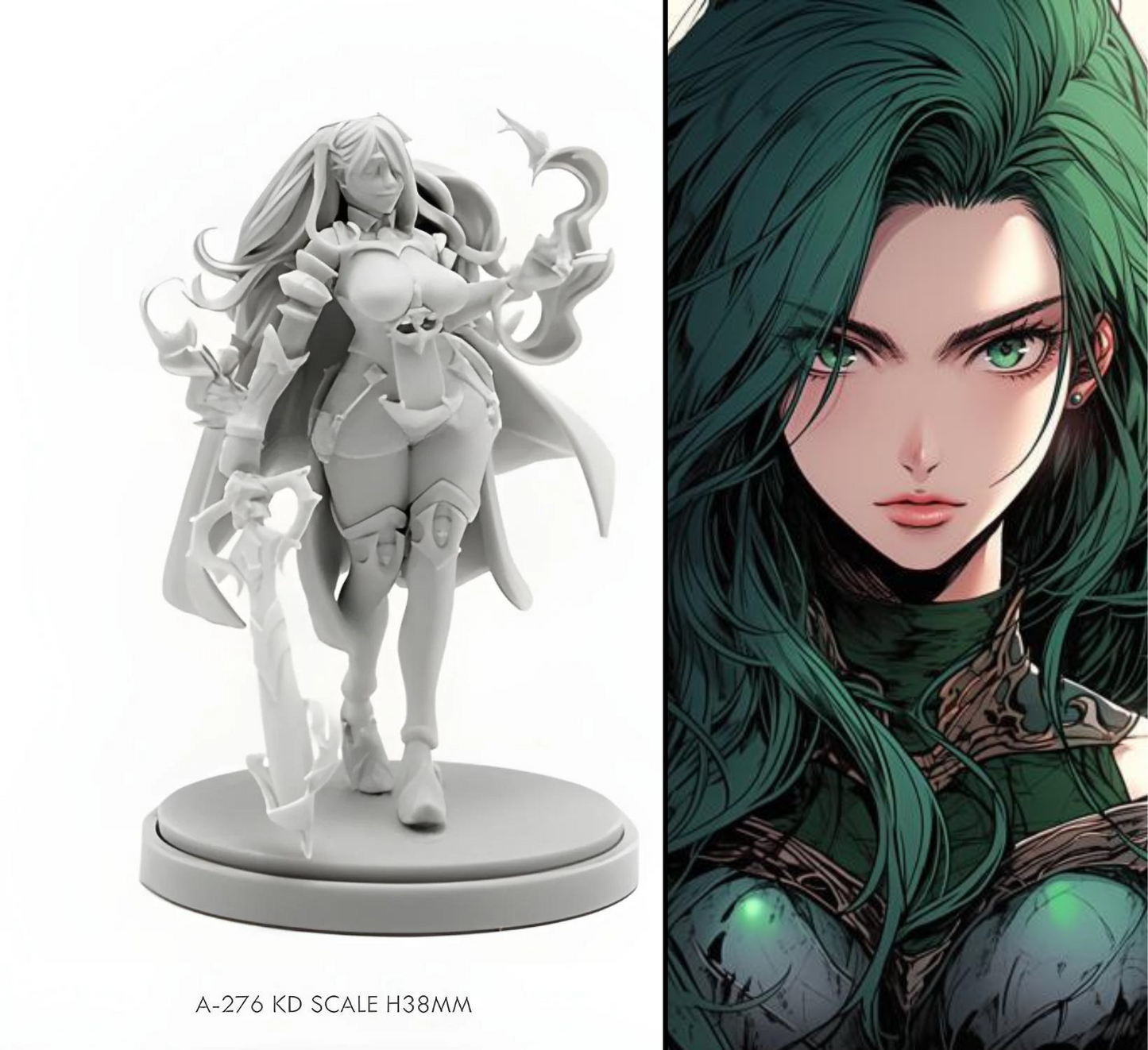 "SAGA: The Ivory Skin Warrior" 18+ Collector's Model