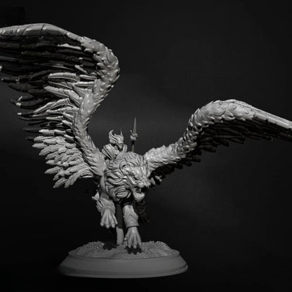 18+ Collector's 3D Printed Model:  70mm Resin figure model kits DIY self-assembled.