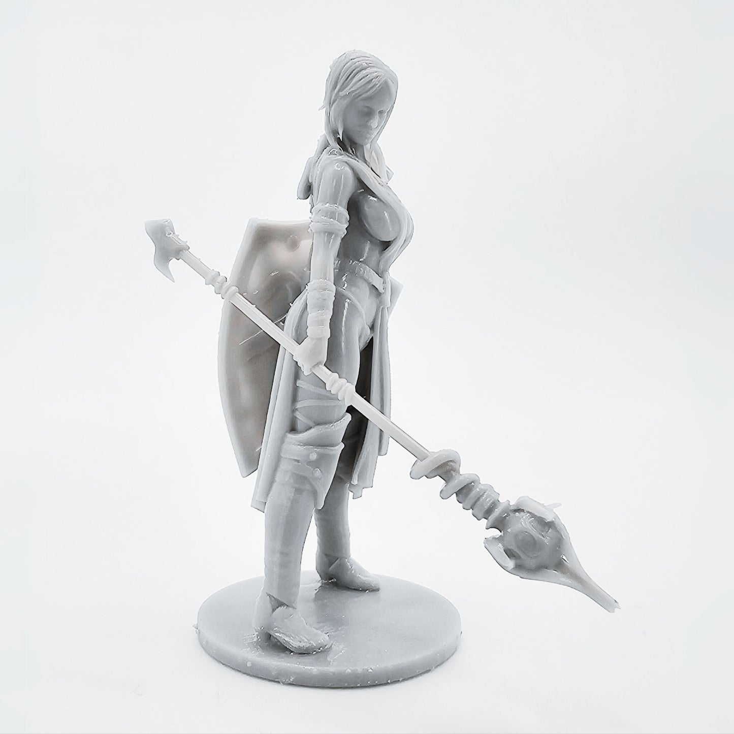 18+ Collector's 3D Printed Model: 50mm 75mm Resin model kits figure beauty colorless and self-assembled （3D Printing