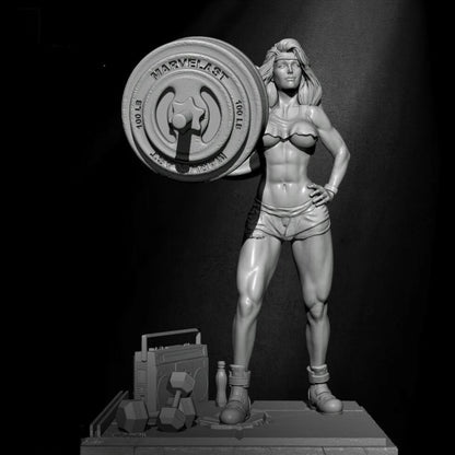 18+ Collector's 3D Printed Model:  H75mm 1/24 Resin figure model kits DIY toy self-assembled.