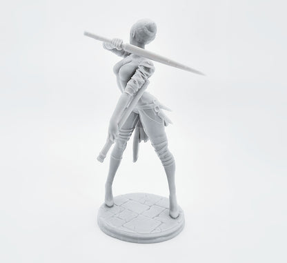 "Warrior's Respite: The Unyielding" – 18+ Collector's Model