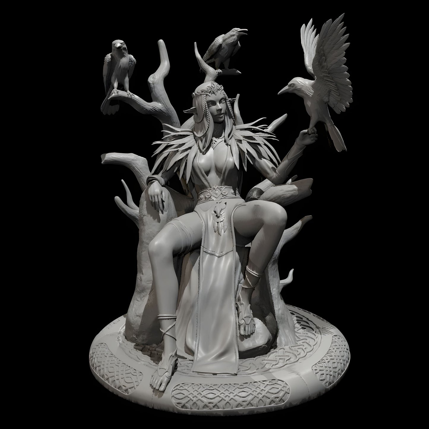 18+ Collector's 3D Printed Model: The height of man 25mm 45mm 65mm Resin model kits figure beauty colorless and self-assembled （3D Printing).