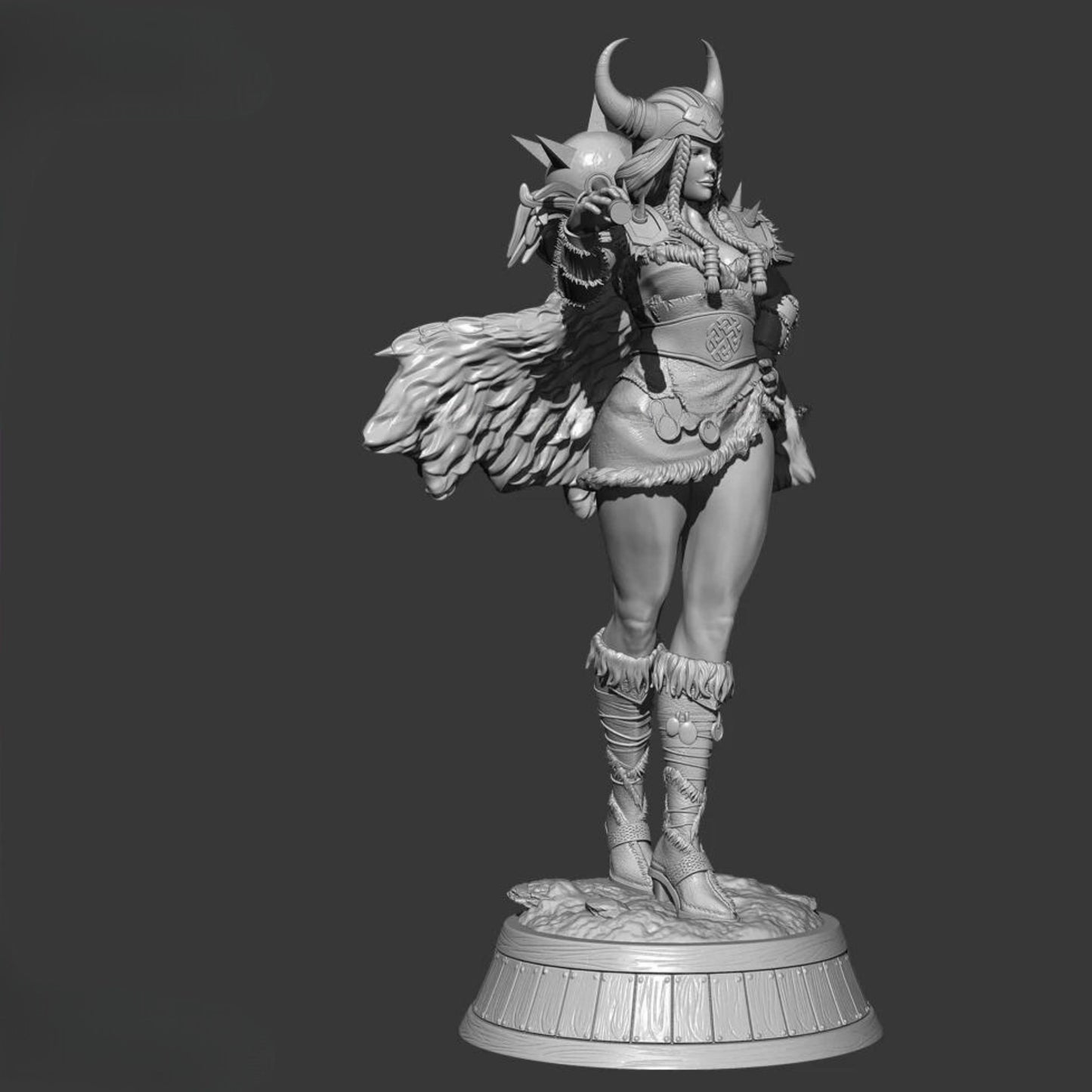 18+ Collector's 3D Printed Model: 78mm Resin model kits figure beauty colorless and self-assembled.