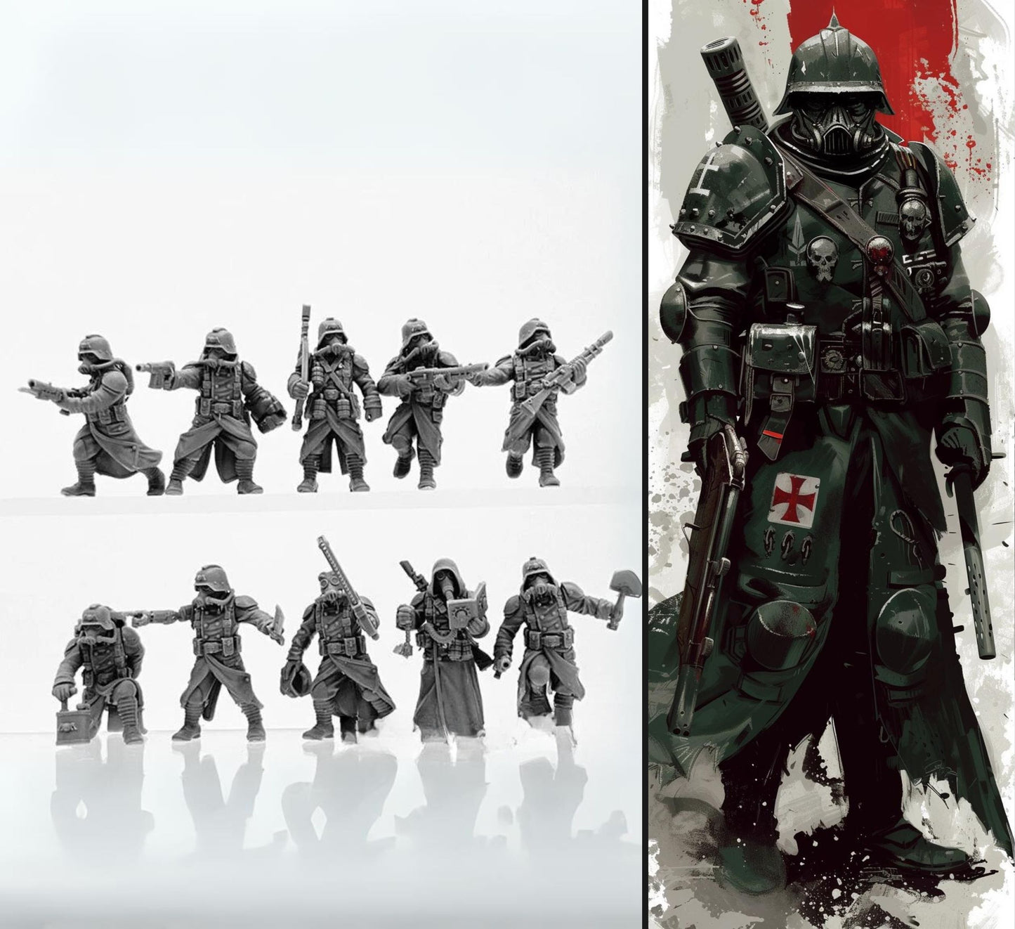 "Dune Marchers: The Sandwalker Battalion" 18+ Collector's Models