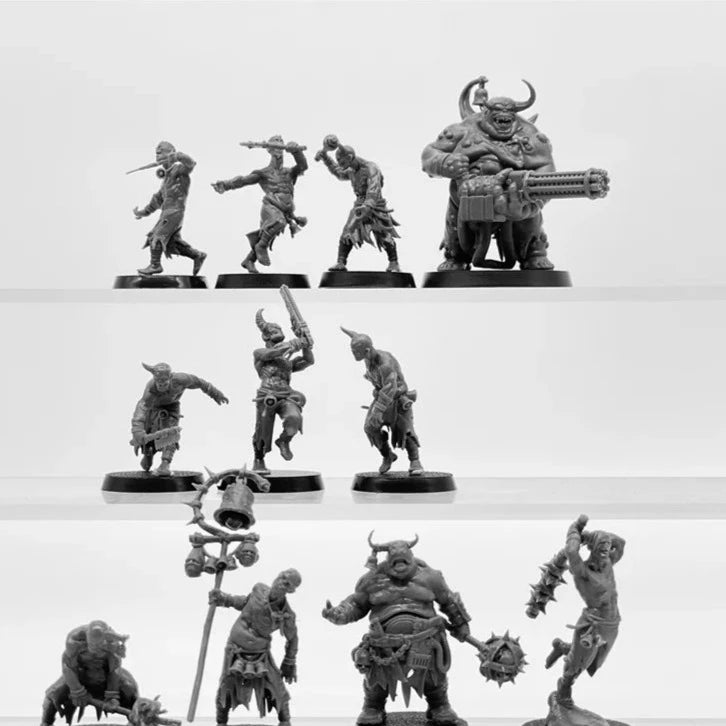 "The Infernal Cohort: Flameborn Demons" 18+ Collector's Models