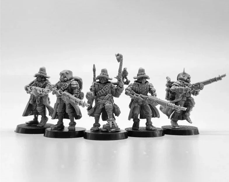 "The Quantum Knights: Particle Revenants" 18+ Collector's Model