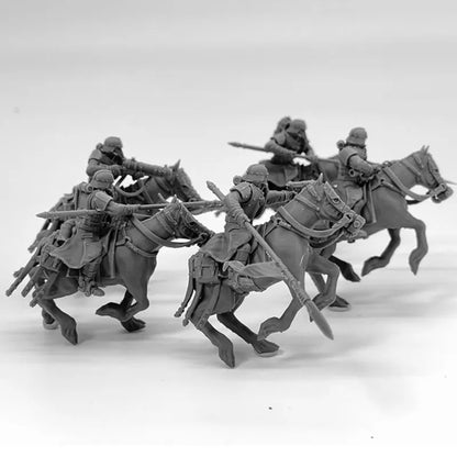 Death Division Cavalry of the Imperial Force Dynamic Resin Model Miniature Tabletop Gaming Soldier Figures Unpainted Model Kit