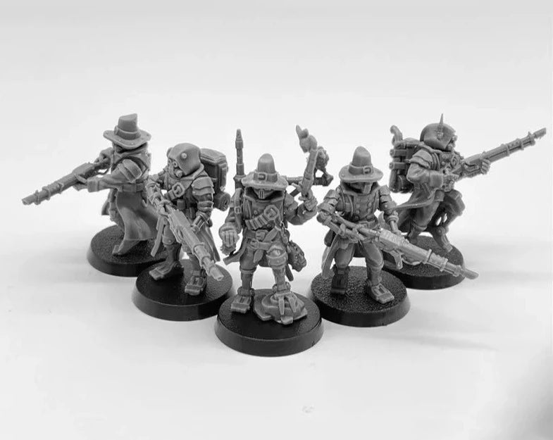 "The Quantum Knights: Particle Revenants" 18+ Collector's Model