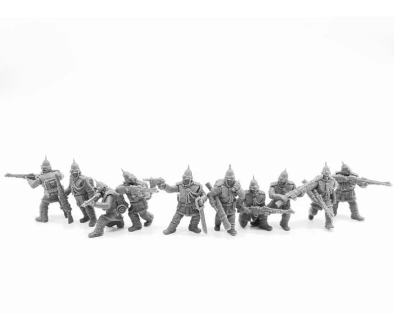 "Noble Imperial Guardians: The Regal Sentinels" 18+ Collector's Models