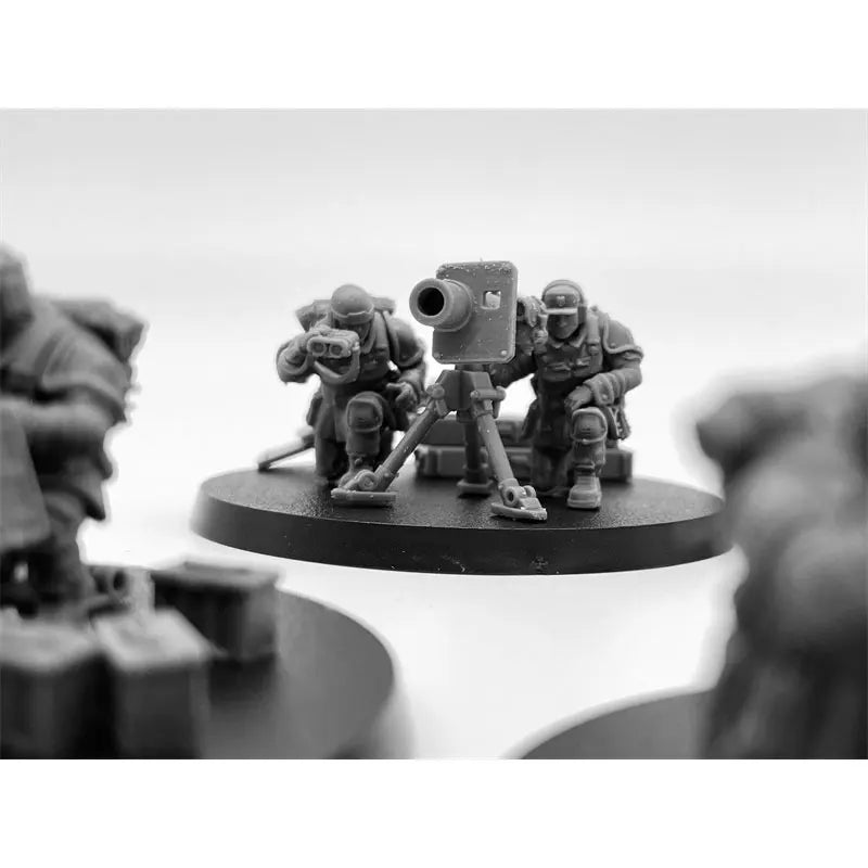 "The Obsidian Phalanx: Dark Matter Troopers" 18+ Collector's Models