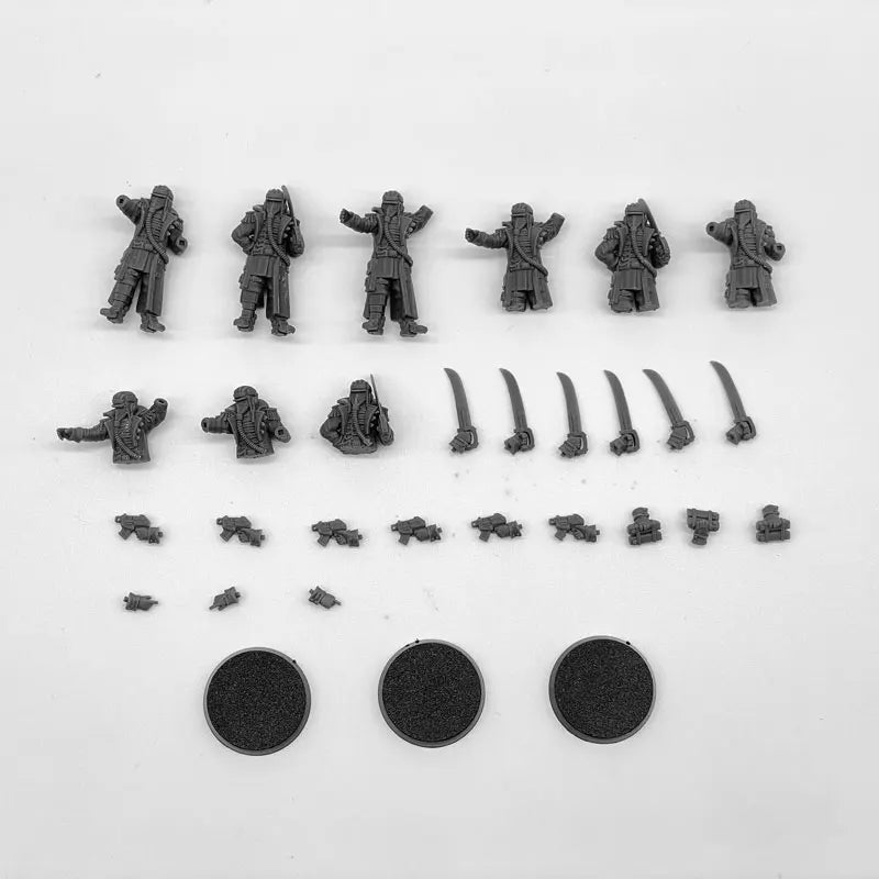 Death Squad Tank Commander of the Imperial Force Resin Model Miniature Tabletop Gaming Soldier Figures Unpainted Model Kit