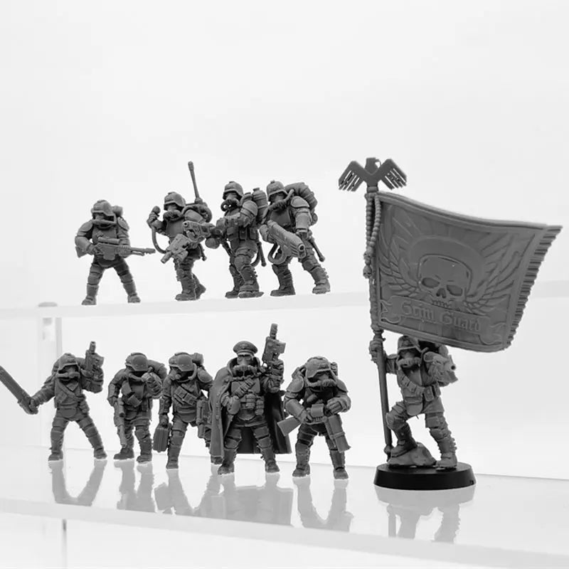 "Iron Resolve: The Steel Legion" 18+ Collector's Models