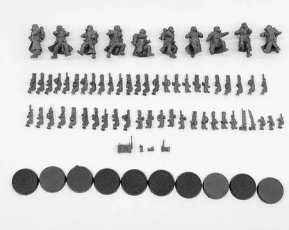 Steel Guard Mechanized Infantry of Imperial Force Resin Model Kit Miniature 28mm Scale War Gaming Unpainted Soldier Figures