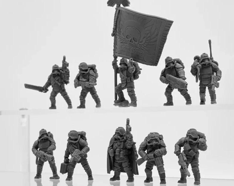 "Celestial Wardens: The Starshield Legion" 18+ Collector's Model