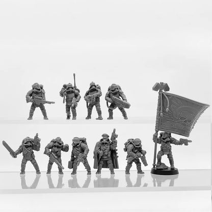 "Unseen Threat: The Ghost Operatives" 18+ Collector's Models