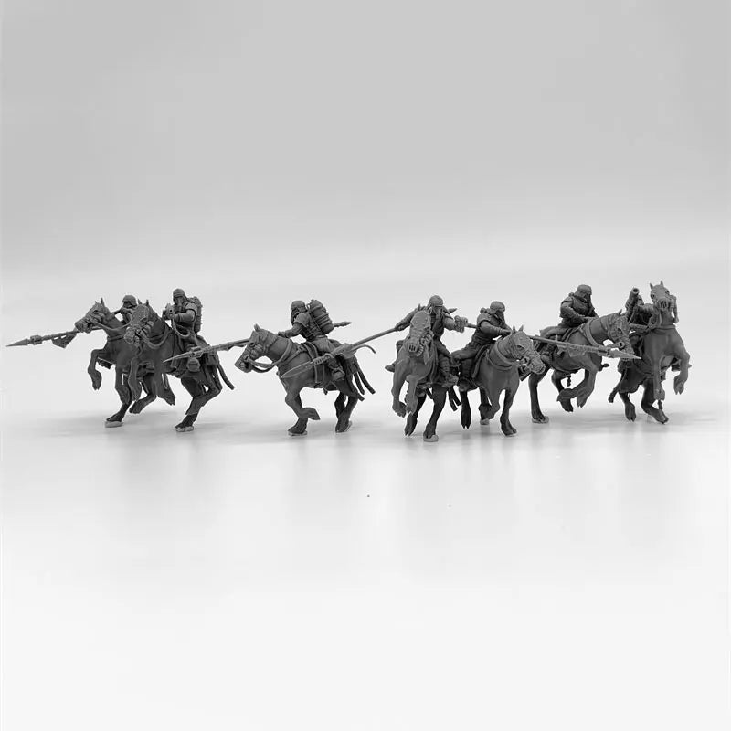 Death Division Cavalry of the Imperial Force Dynamic Resin Model Miniature Tabletop Gaming Soldier Figures Unpainted Model Kit